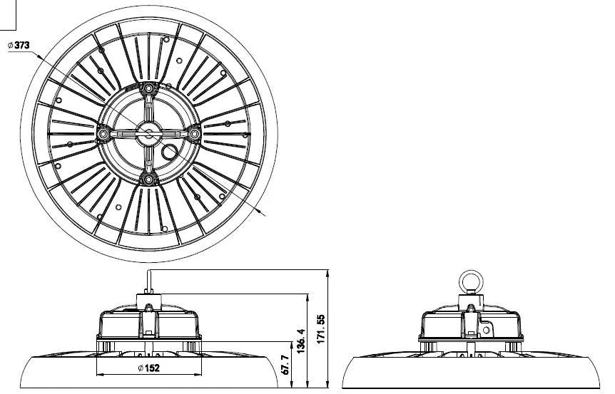 Dimensões 240W