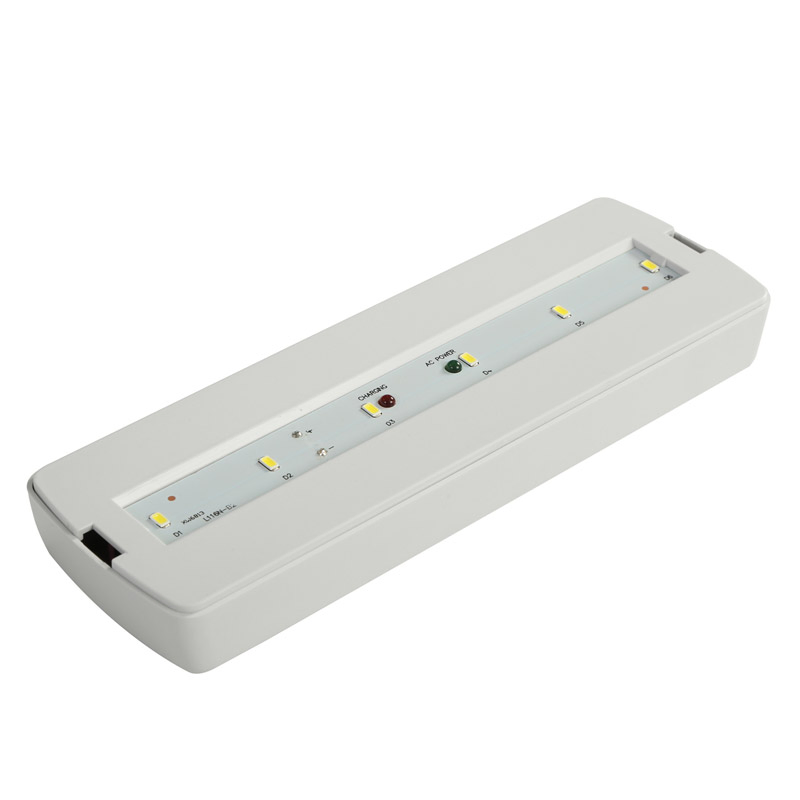 Iluminação de Emergência LED com Bateria Recarregável Montada na Superfície
