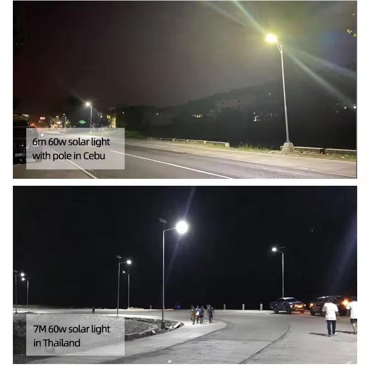 Controle Remoto de Iluminação LED Luz GPS Localização Luminária Solar Inteligente com Bateria de Lítio e Sensor