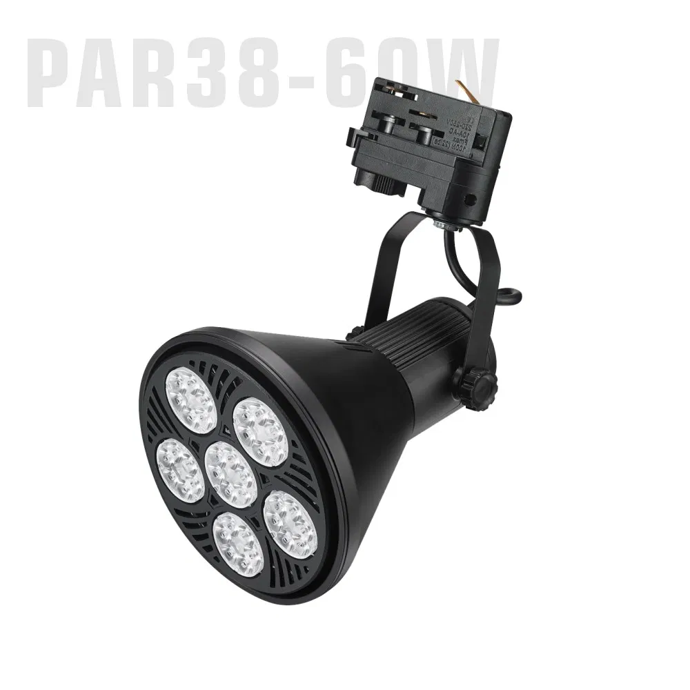 Lâmpada LED de Alta Potência 60W PAR38 110V 220V ETL E26 E27 Alumínio Dimerizável 40W 50W PAR 38 PAR38 Lâmpada LED de Inundação para Joias Luzes Spot LED para Loja de Roupas
