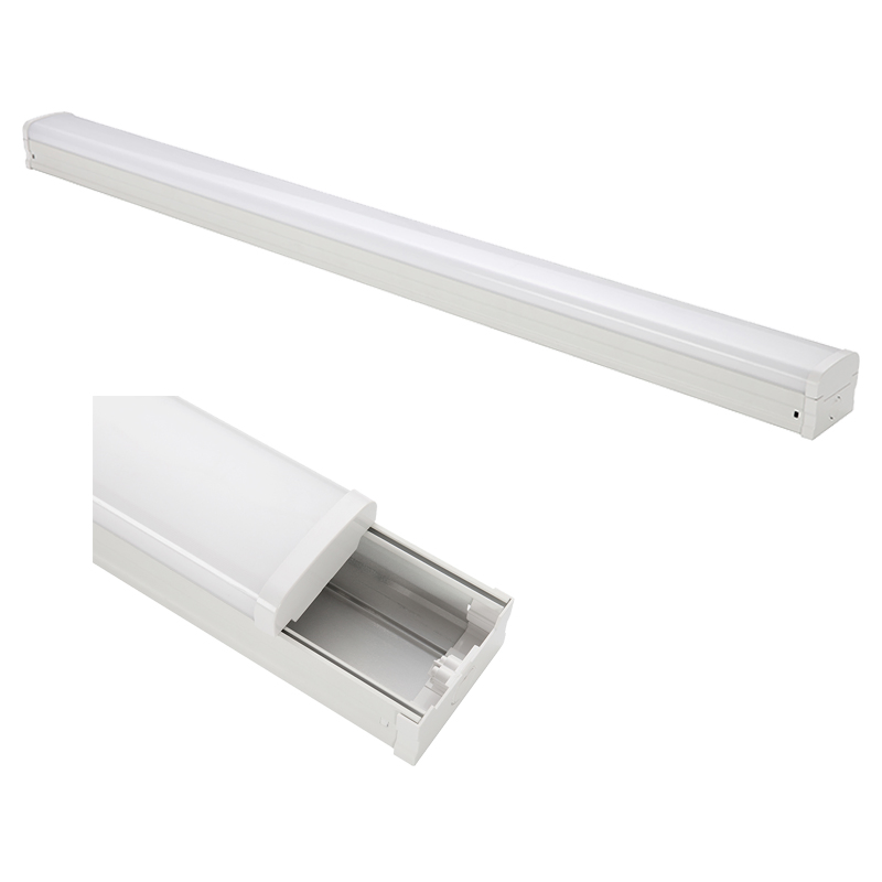 CCT Mudança Tubo LED Integrado Luz Linear LED Batten Armazém Escritório Iluminação Interna 4FT 1.2m 8FT 2.4m