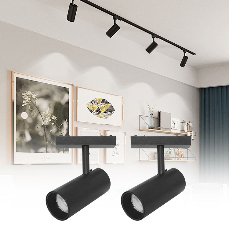 18W Iluminação de Trilho LED Dali em Alumínio para Galerias de Arte e Museus