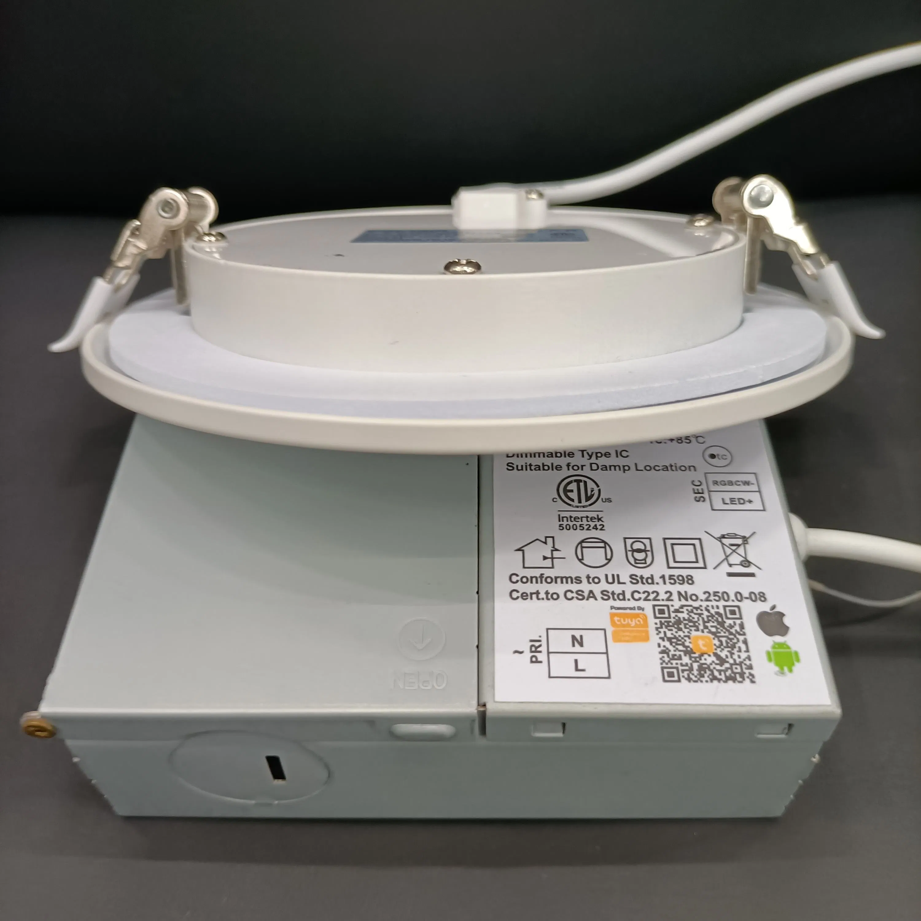 ETL Está Listado 4inch 6inch 8inch Luz Painel LED Ultra Fina Dimmable Luz Pot LED