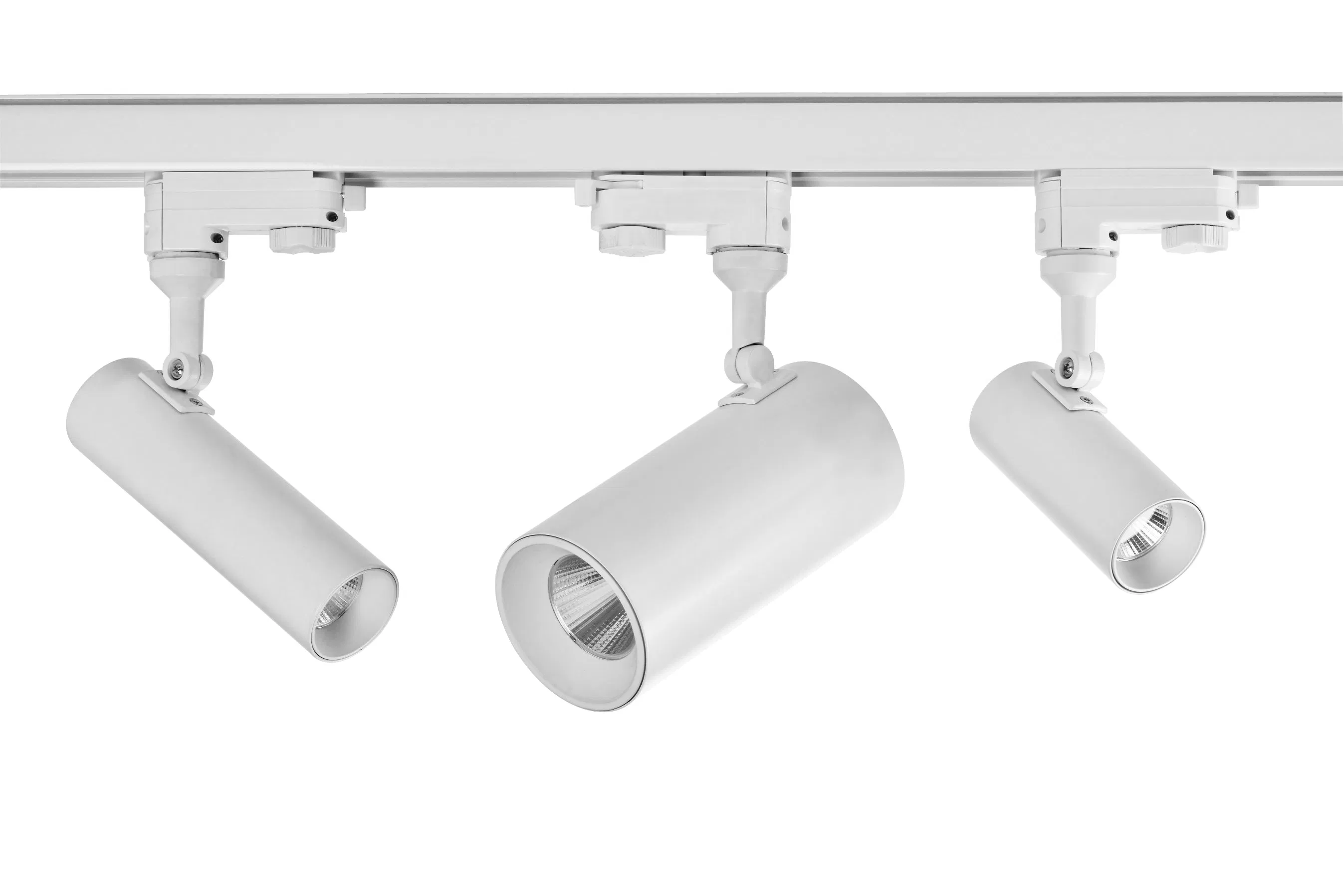 Sistema de Iluminação de Trilho LED Interno com Brilho Ajustável Moderno