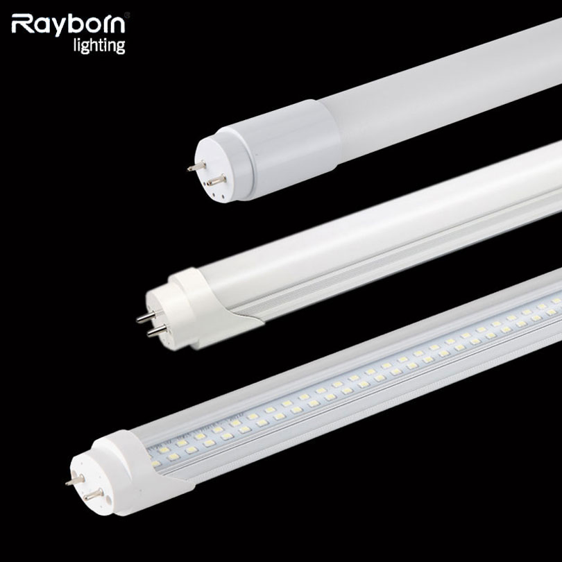 10W/18W/20W/22W/25W/36W/40W Alta Lúmen 2400mm 1500mm 600mm 1200mm Tubo de Luz Fluorescente LED T5 T8 2FT/4FT/5FT/8FT Luz de Tubo LED