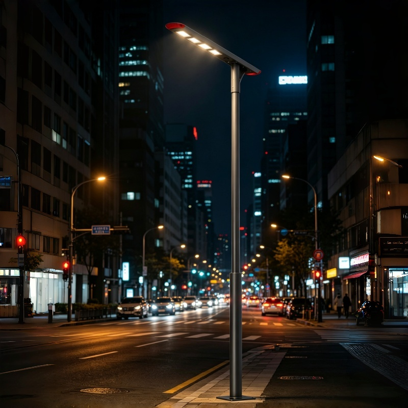 Luminária de Rua 5 Garantia 120 Watt Luz de Rua Solar Tudo em Um Luz de Rua LED Externa