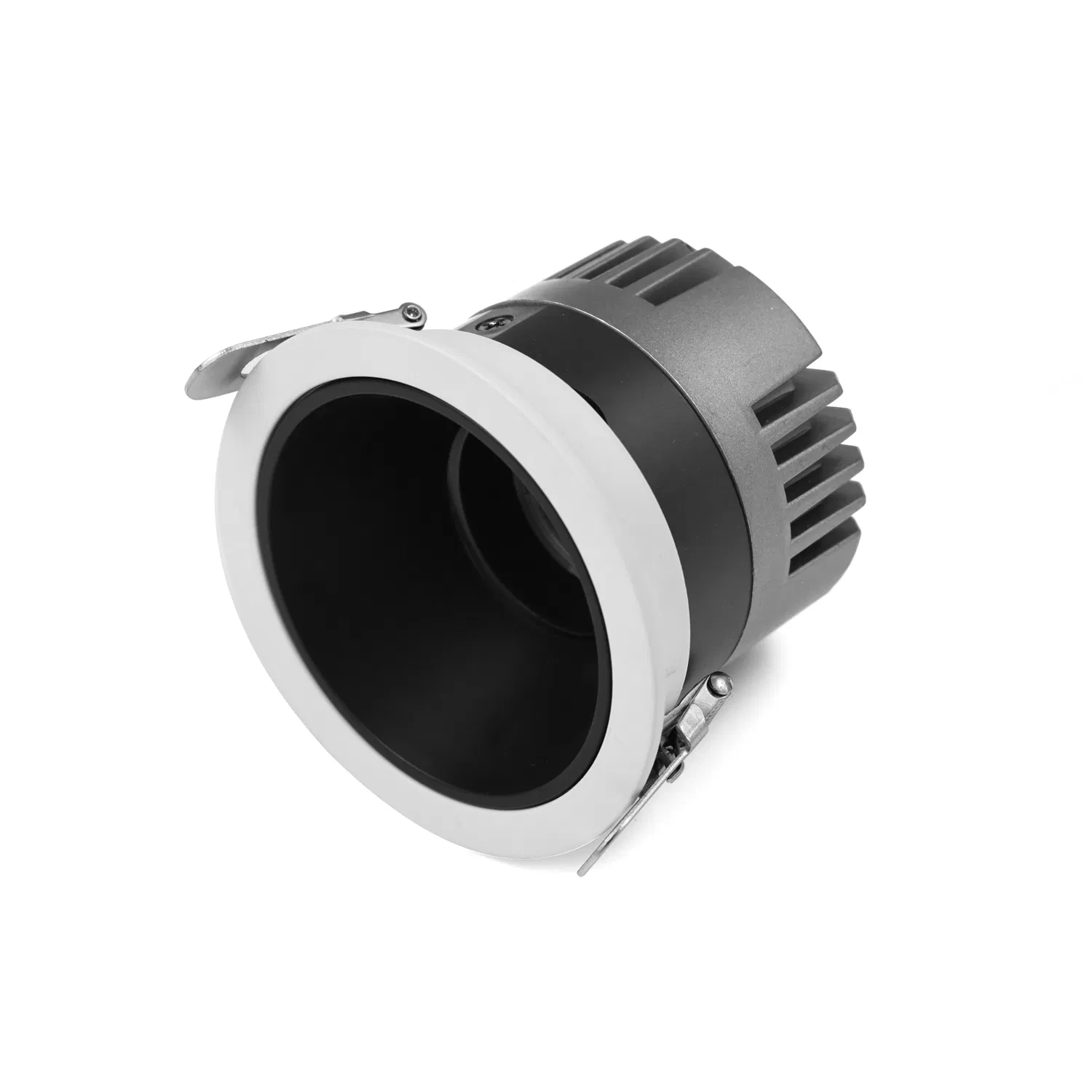 Iluminação LED Recessada Ultra Fina] Alta CRI 90+, Dimerizável e Econômica, Adequada para Uso Residencial e Comercial