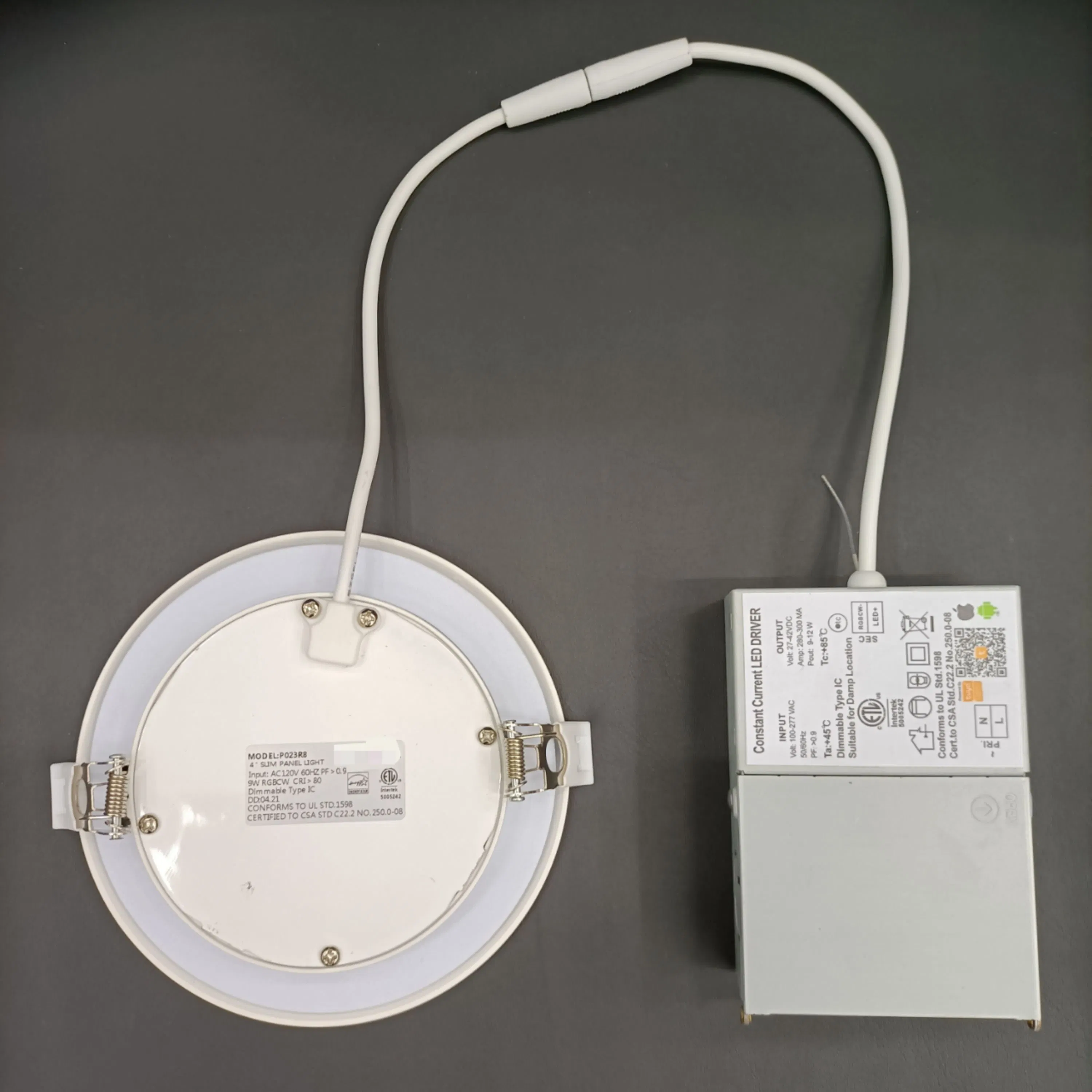 ETL Está Listado 4inch 6inch 8inch Luz Painel LED Ultra Fina Dimmable Luz Pot LED