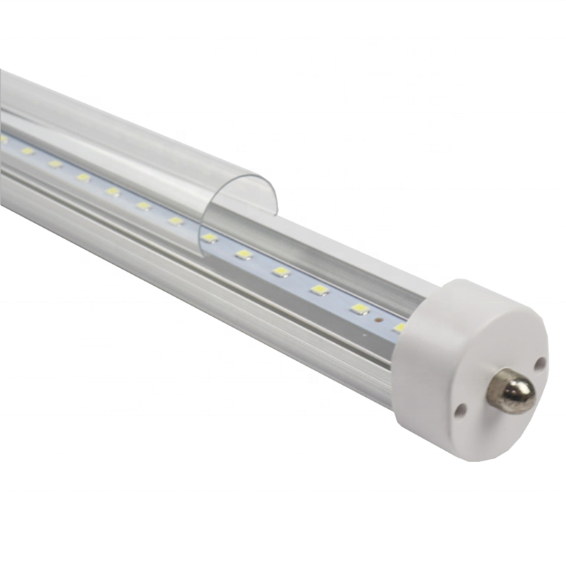 8FT T8 Luzes de Tubo LED 36W Substituição para Lâmpadas Fluorescentes de Pino Único para Supermercado
