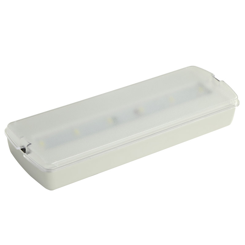 Iluminação de Emergência LED com Bateria Recarregável Montada na Superfície