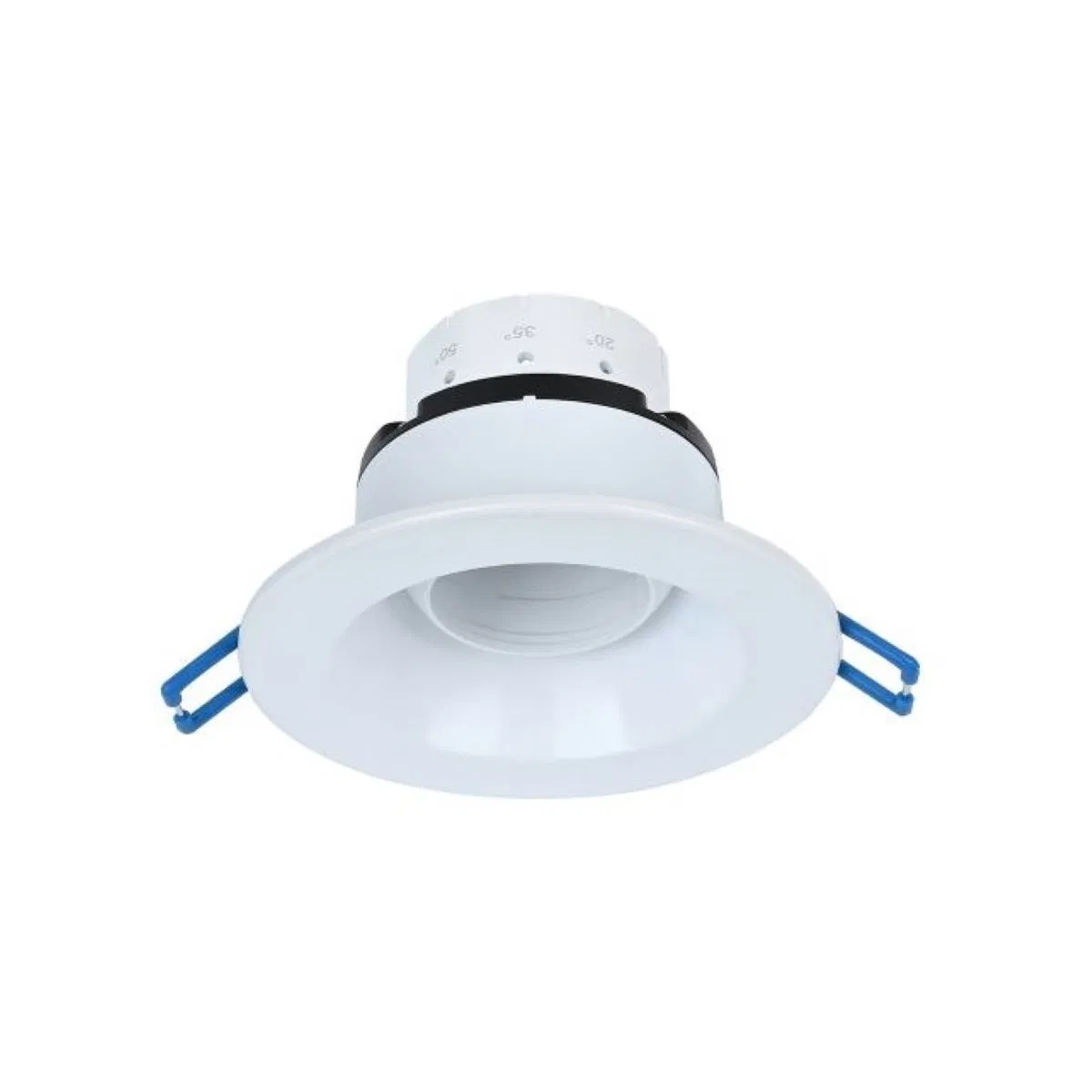 Ângulo de Feixe Ajustável Preço de Fábrica 2025 Novo LED Recessed Redondo Branco Preto 5CCT Luz Direcionada para Teto para Iluminação Interna