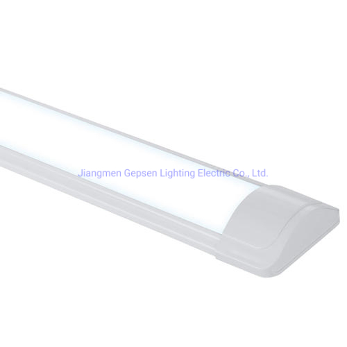 Luminária Linear de Tubo de Alumínio para Escritório 4FT Luminárias LED Batten 1200mm