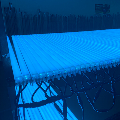 Barra Linear de Pixel LED RGB para Fachada Madrix Disco Fluorescente DMX512 Luz de Tubo Digital LED