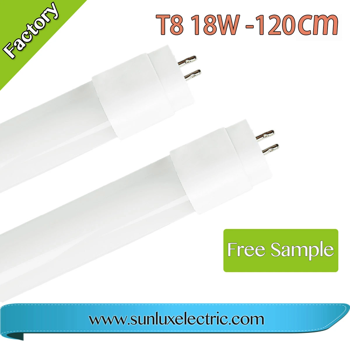 Bom Preço Alta Qualidade Luz 110lm/W 1200mm 1500mm 18W 24W T8 Lâmpada Tubular LED