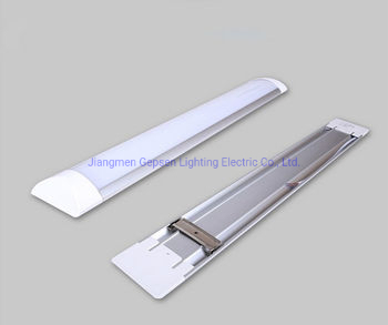 Luminária Linear de Tubo de Alumínio para Escritório 4FT Luminárias LED Batten 1200mm