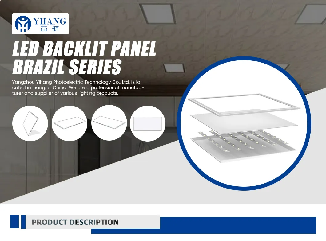 Painel LED à Prova de Poeira e Água com 5-Year Garantia