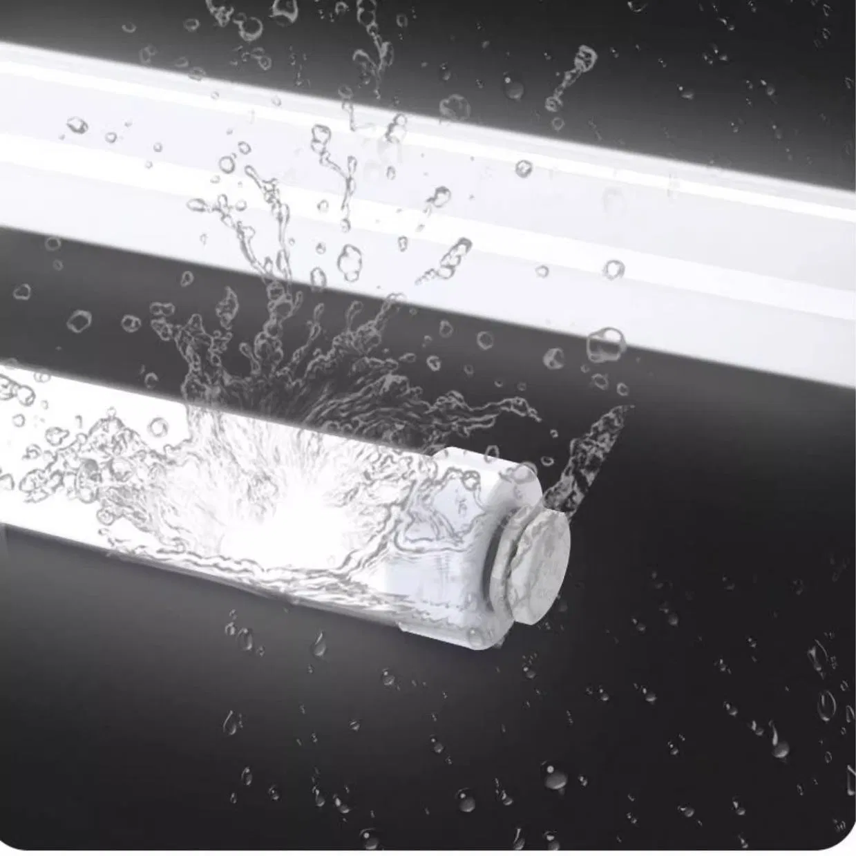 Luz de Oficina em Forma de V à Prova d'Água T8 Lâmpadas LED Tubulares Integradas 5000K 6000K 6500K 9W/2FT 36W/4FT Conjunto de Tubos para Oficina