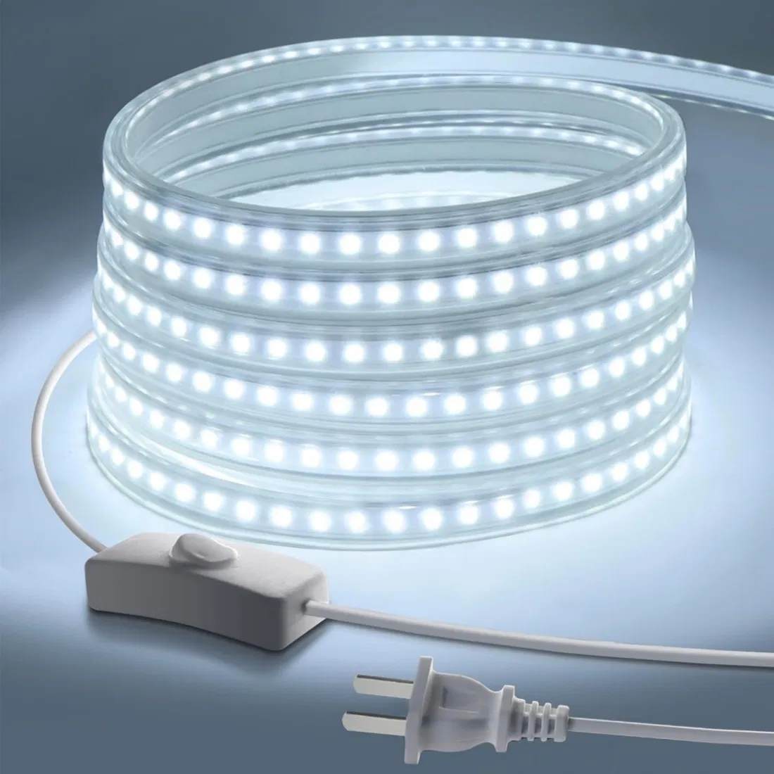 Fita de Luz LED à Prova d'Água 220V 5W Luz de Tubo LED para Freezer Refrigerado Iluminação LED para Freezer Comercial