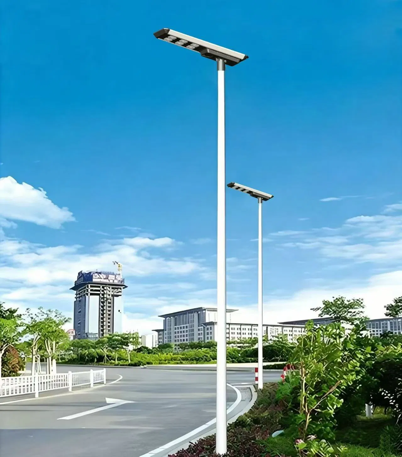 Lâmpada Solar de Cartão Zijun Branca Fria com Controle Automático de Luz