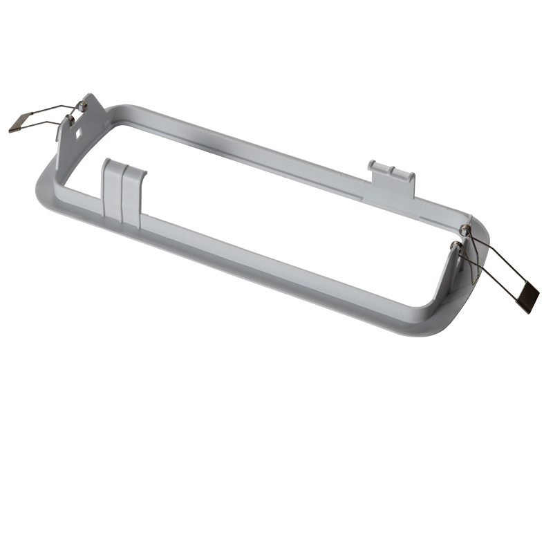 220V 3W Iluminação de Emergência LED Recessada Slim para Testes Automáticos
