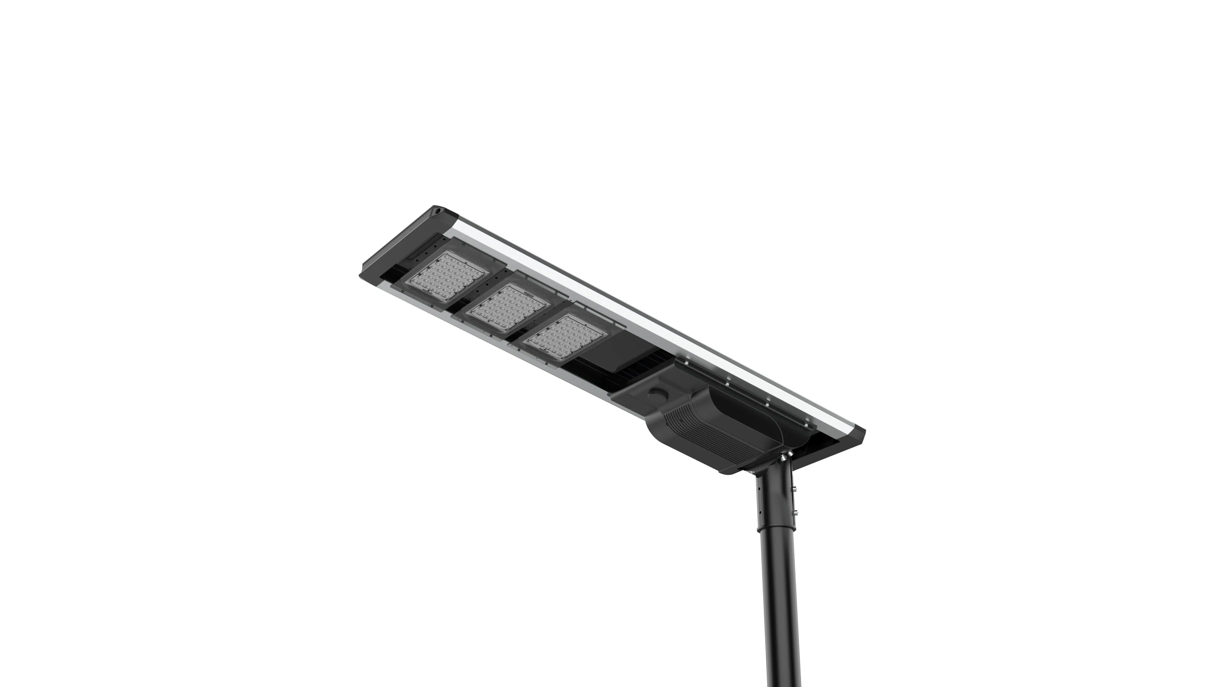 Novas Luzes LED Solares Integradas de Alta Brilho para Iluminação de Rodovias Municipais