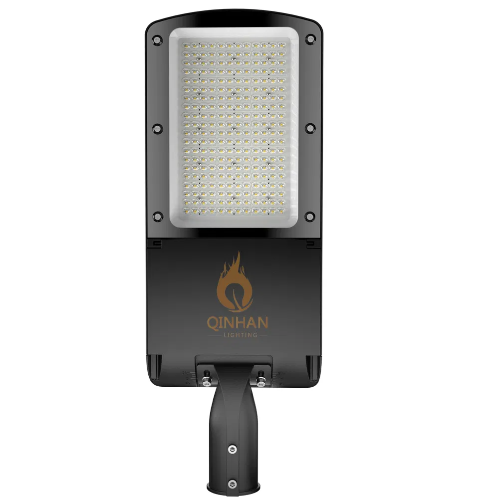Luminária Externa 50-300W PLC Lorawan Fotocélula Luminária LED Inteligente para Iluminação de Estradas Urbanas em Áreas Públicas