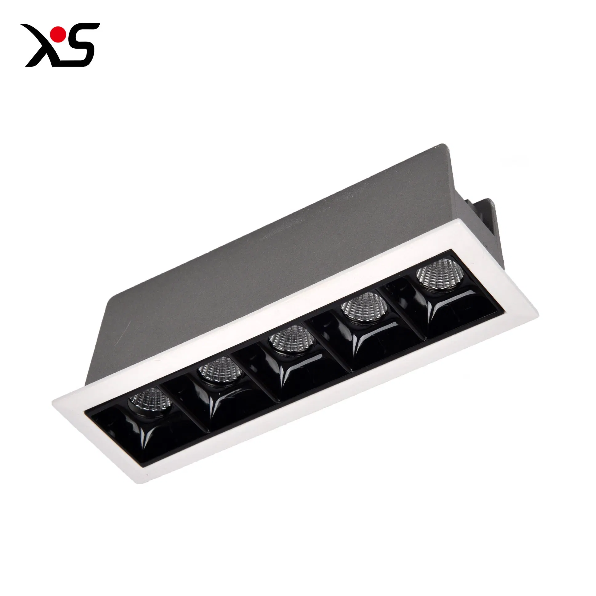 Luminária linear LED moderna e elegante para design de interiores