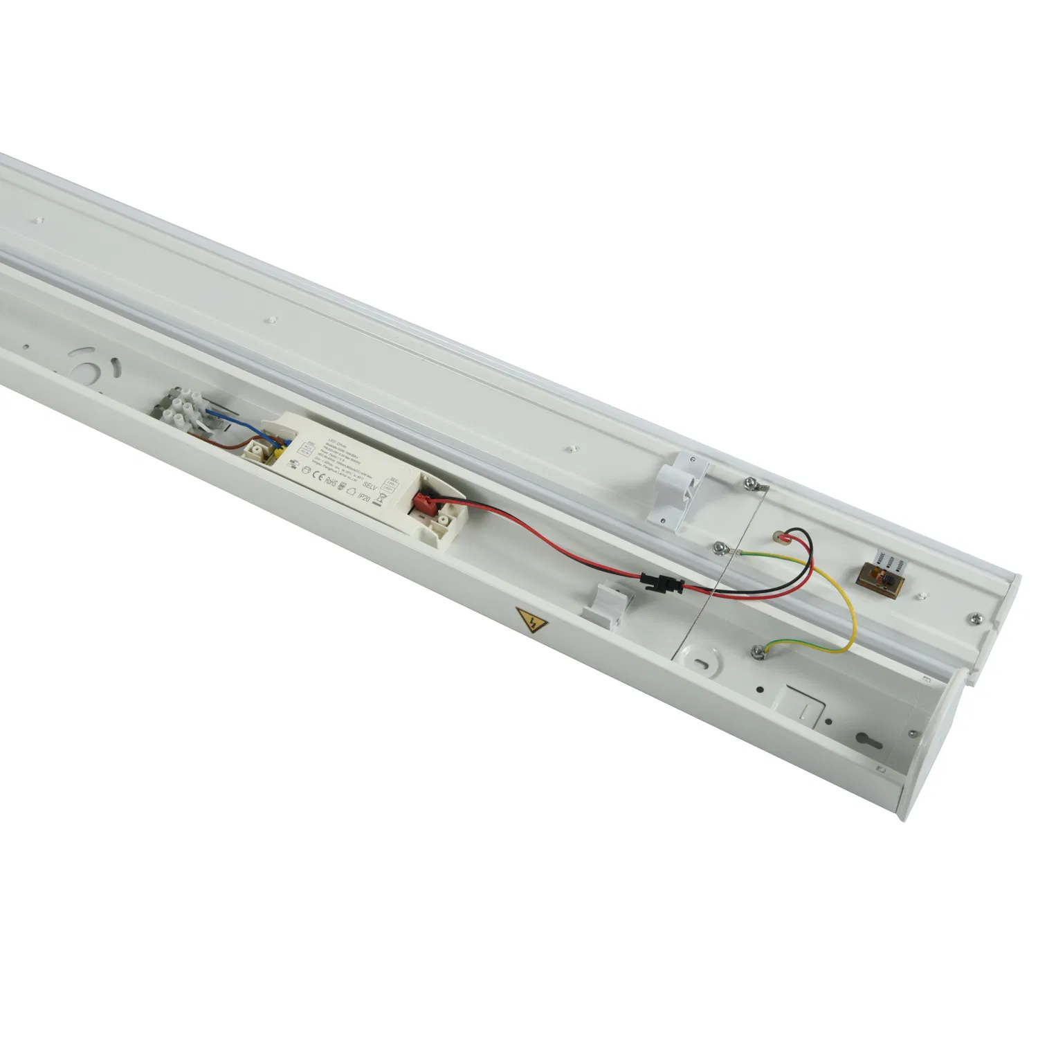 Iluminação Linear LED de Teto Linkável 2FT 4FT 5FT Fixture de Luzes LED