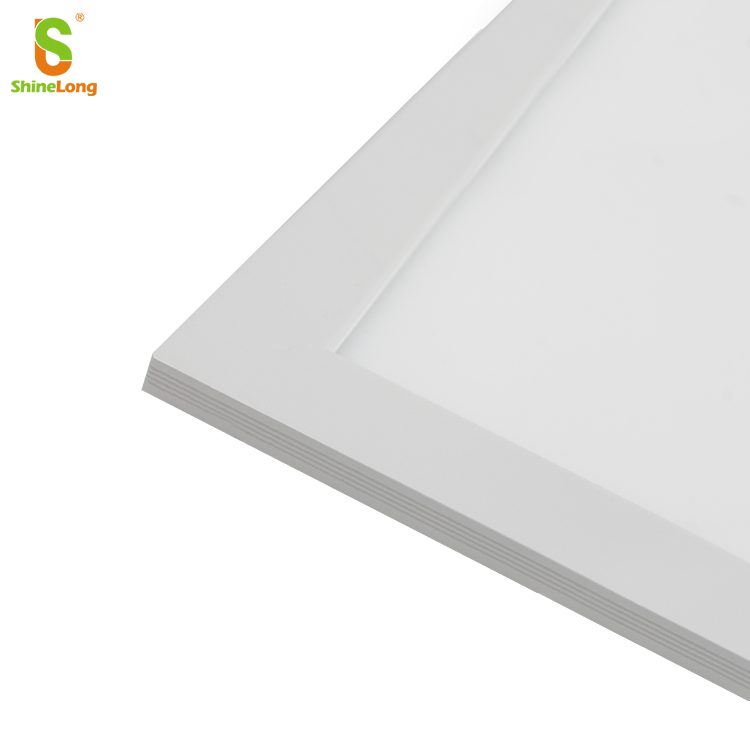 Painel de Luz LED Slim com Estrutura de Alumínio Ultra Estreita, Suave e Confortável
