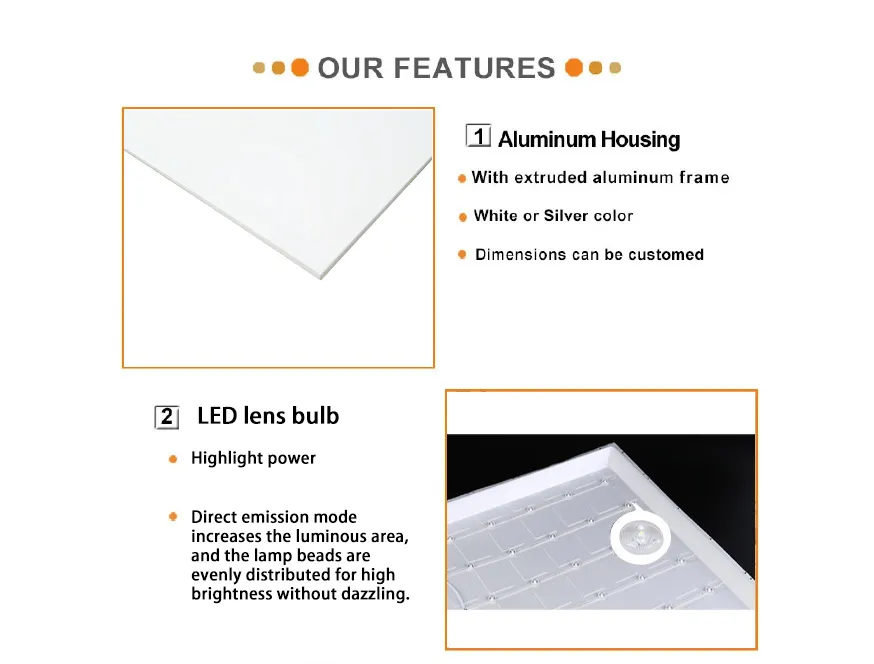 595*595 Fabricantes de Luzes de Painel LED Recessas com Certificação UL CE CB TUV Kc ETL