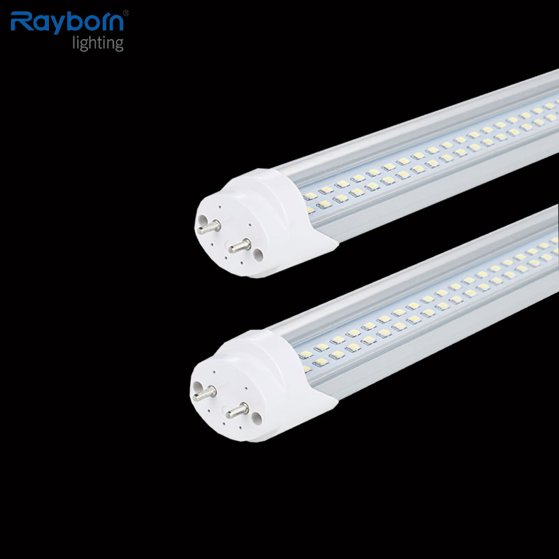 10W/18W/20W/22W/25W/36W/40W Alta Lúmen 2400mm 1500mm 600mm 1200mm Tubo de Luz Fluorescente LED T5 T8 2FT/4FT/5FT/8FT Luz de Tubo LED