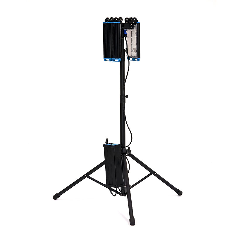 Luz de Tripé LED Conssin Industrial Trabalho Balão Iluminação À Prova D'Água Telescópica Portátil Torre de Luz Móvel