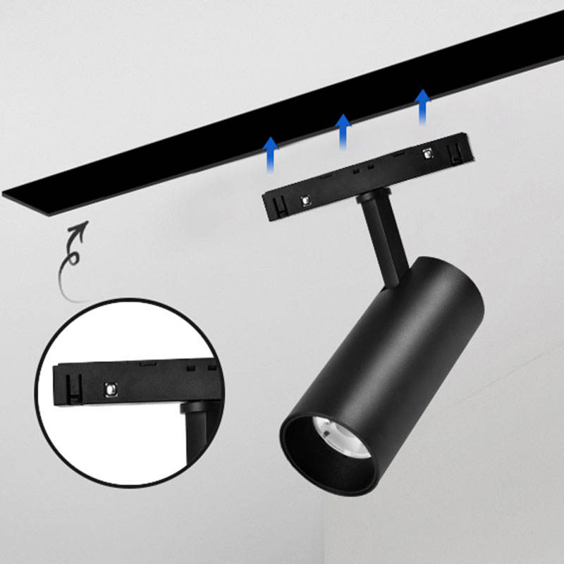 Iluminação LED Zigbee para interiores, luzes de embutir comerciais, spots internos, luzes de trilho magnético