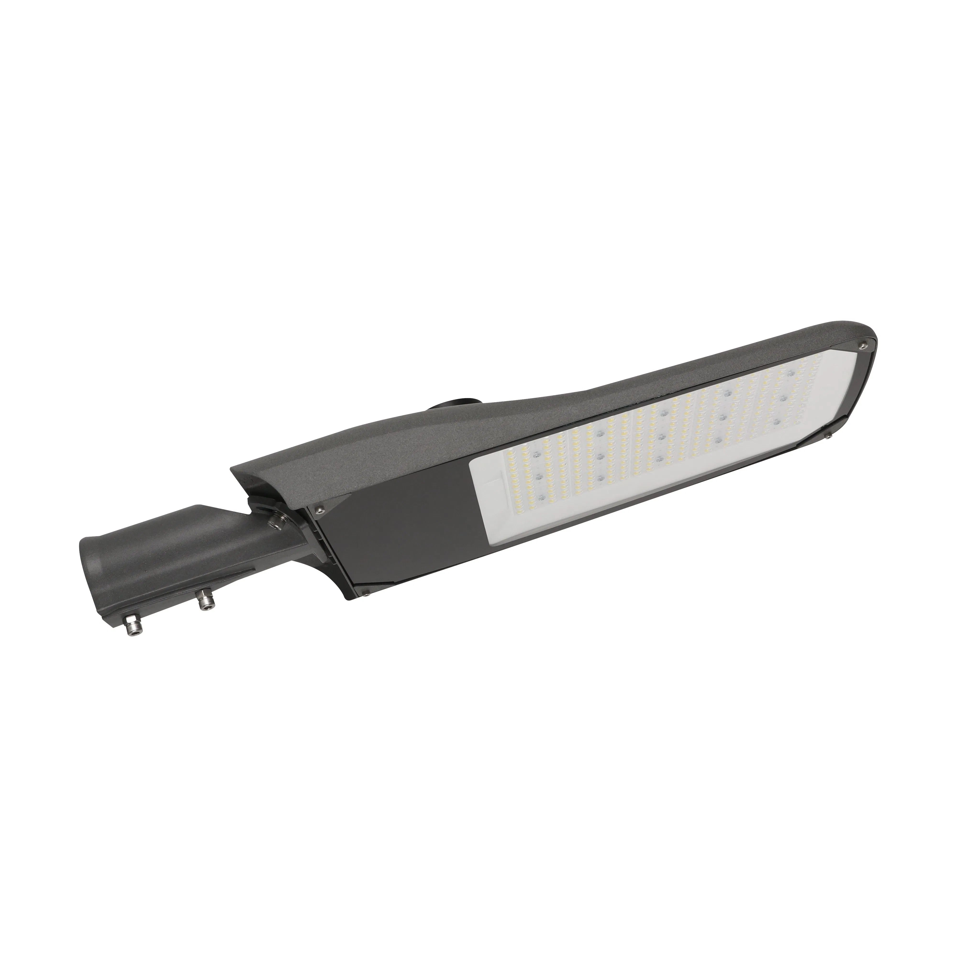 Iluminação Pública Inteligente LED para Economia de Energia 4000K Controle Inteligente IP66 Lâmpada de Rua à Prova d'Água Solução de Luz para Estacionamento LED