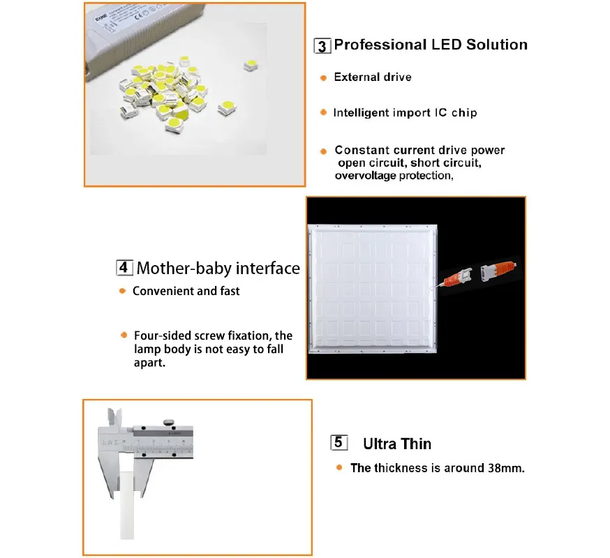 Lâmpada de Painel LED 2