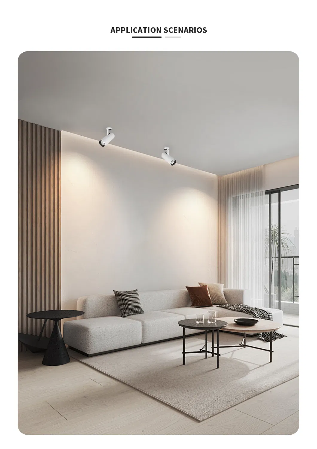 Aplicação Spotlight LED