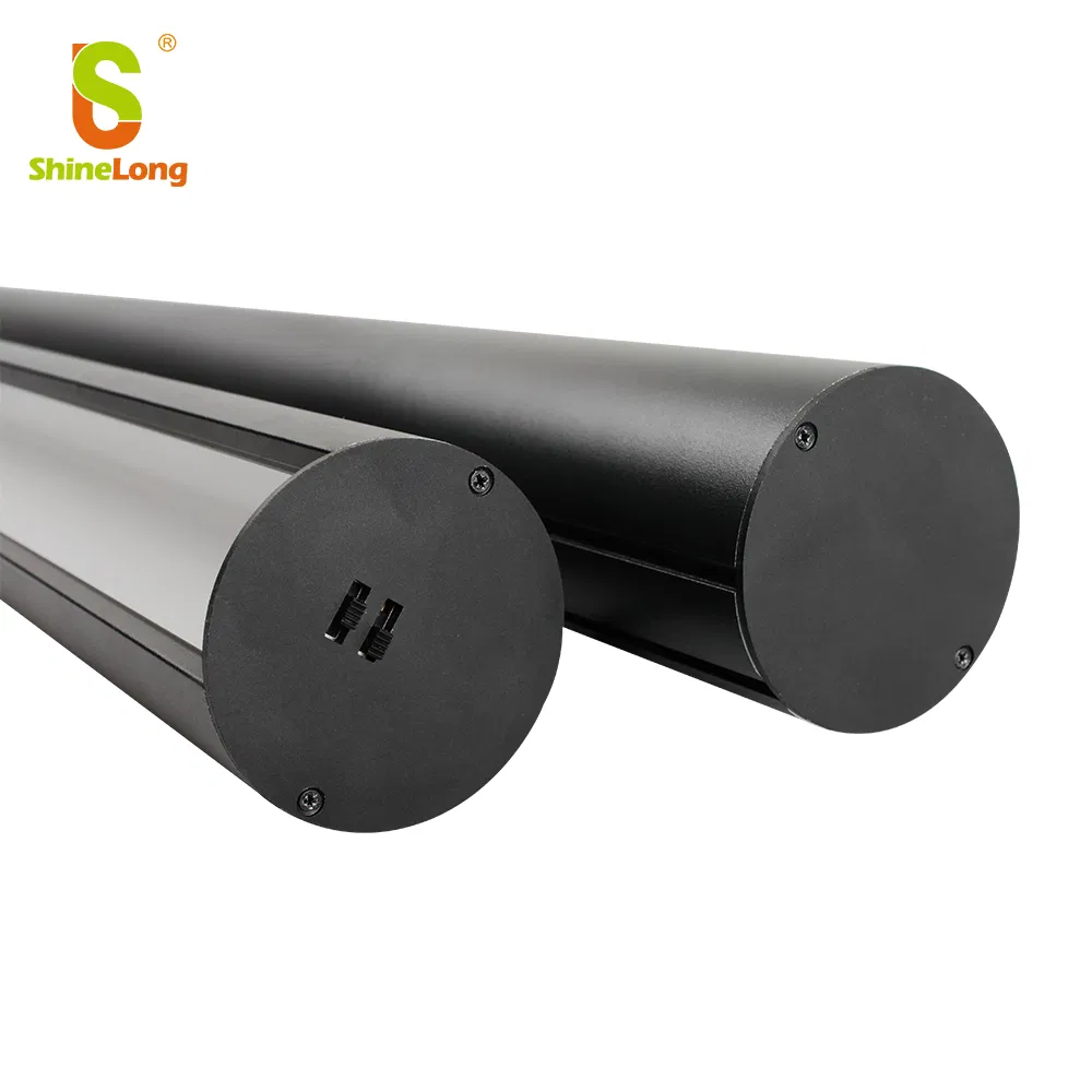 Luminária Linear LED Controlada por Sensor Inteligente para Espaços Versáteis