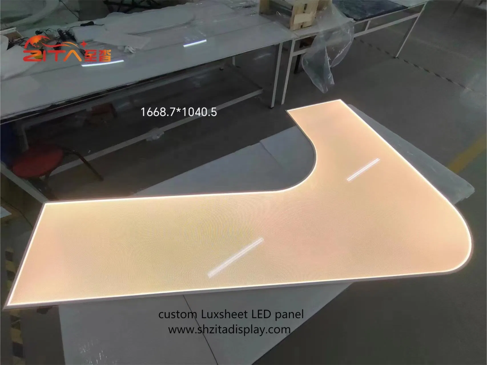 Iluminação traseira de pedra ônix painel luminoso personalizado com LED iluminado nas bordas