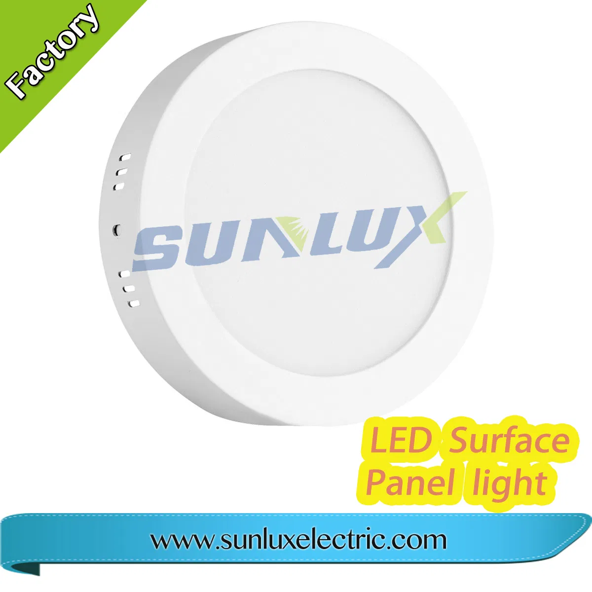 Painel LED Slim Quadrado Montado na Superfície de Alumínio de Qualidade 12W 18W 85V-265V