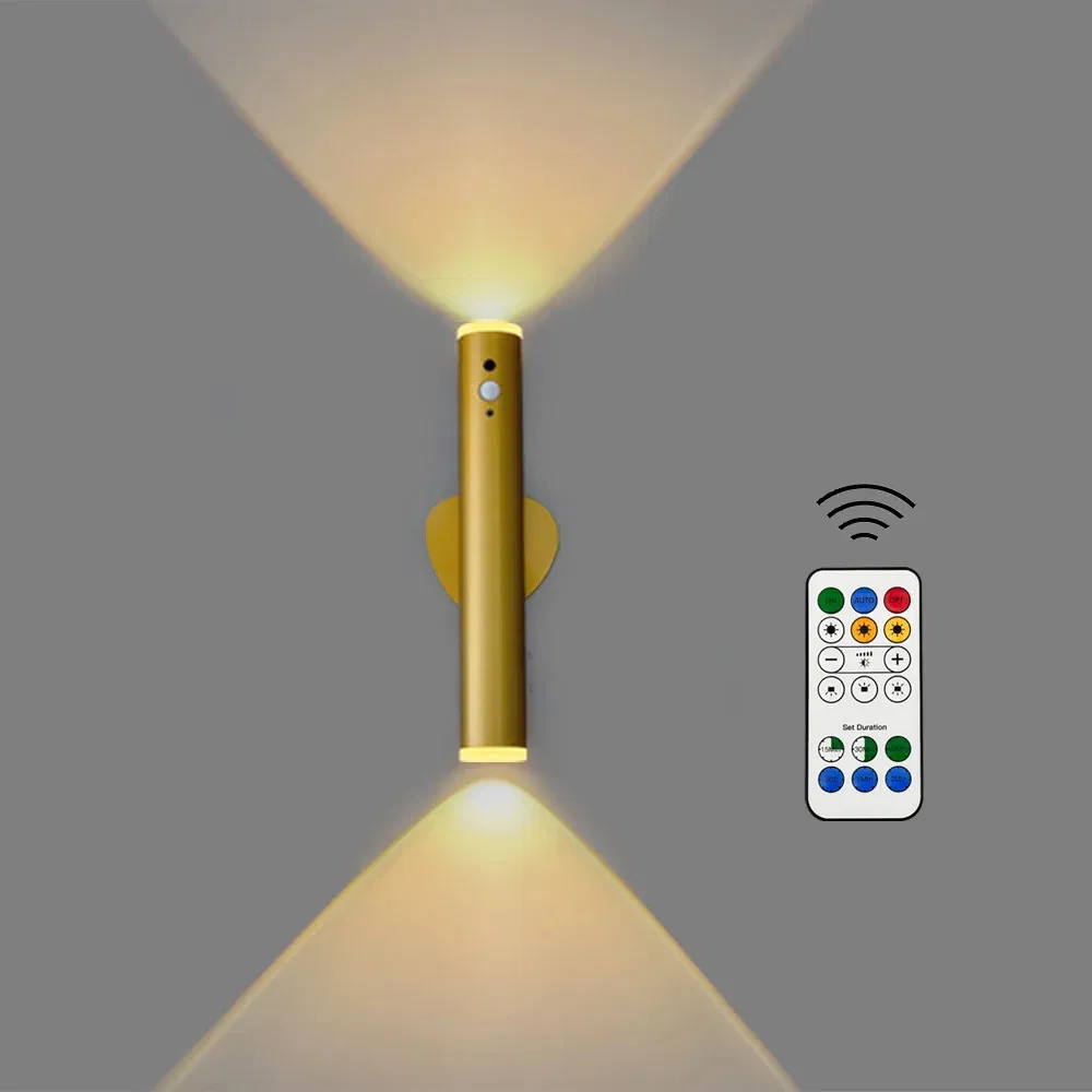 Controle Remoto de Toque Luminárias de Parede LED Modernas com Bateria Recarregável