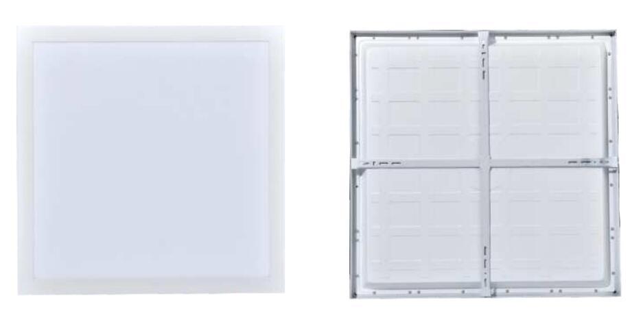Painel de Luz LED Selecionável 6060-Ty 595*595mm 295*1195mm Painel de Luz LED Plano 40W 50W 60W Painel de Luz LED