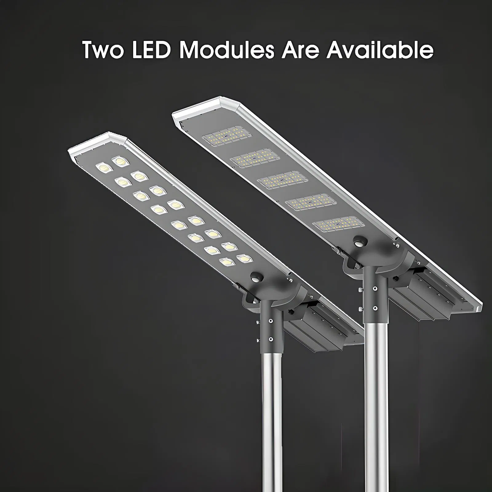 Luz de Rua Solar LED Lampadaire Solar com Sensor de Radar Produtos de Iluminação 60W 80W 120W Lampada Solar para Jardim ao Ar Livre para Estradas