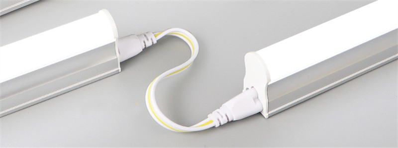 Iluminação LED T8 T5 Luz Tubular RGB Vermelha Azul Roxa Amarela Verde Luz Fluorescente Decoração de Cores Luz Recarregável