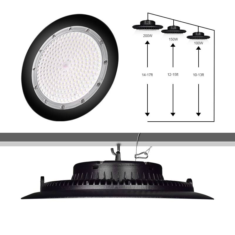 Luminária de Alta Eficiência 20000lm LED para Teto Alto