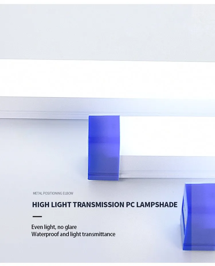 Lanterna Tubular LED Portátil de Emergência com Carga USB T5 T8 60W 40W