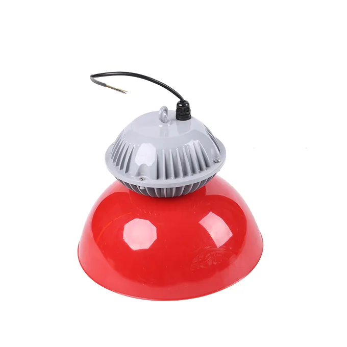 Luminária Industrial Cinza