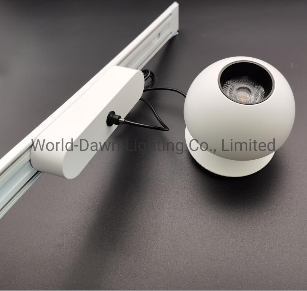 DC48V Holofote de Teto Magnético Ultra Fino Dimerizável CRI90 Luz Linear Direcionada LED