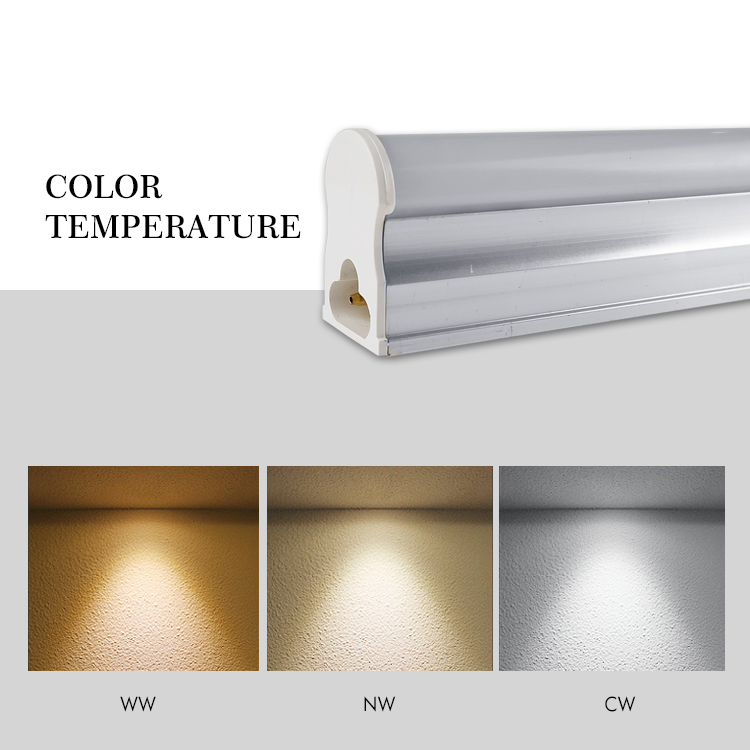 2feet 4feet 85-265V 18W 36W T5 T8 6500K Luz de Tubo LED