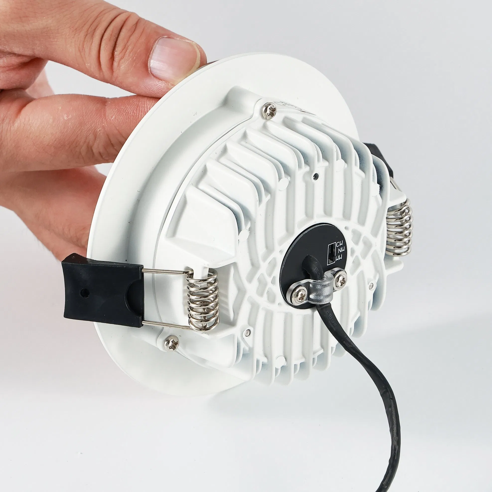 Iluminação LED de Teto Recessado para Barco em Alumínio Marinho Genuíno 24V 7W