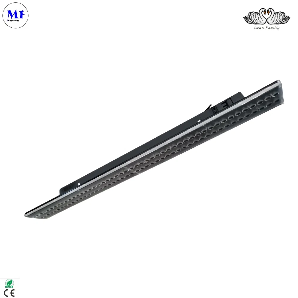 Preço de Fábrica 195lm/W IP54 Dali 2.0 20W/35W/50W/70W Iluminação Linear de Trilho LED Multi Feixe Modular para Varejo Armazém